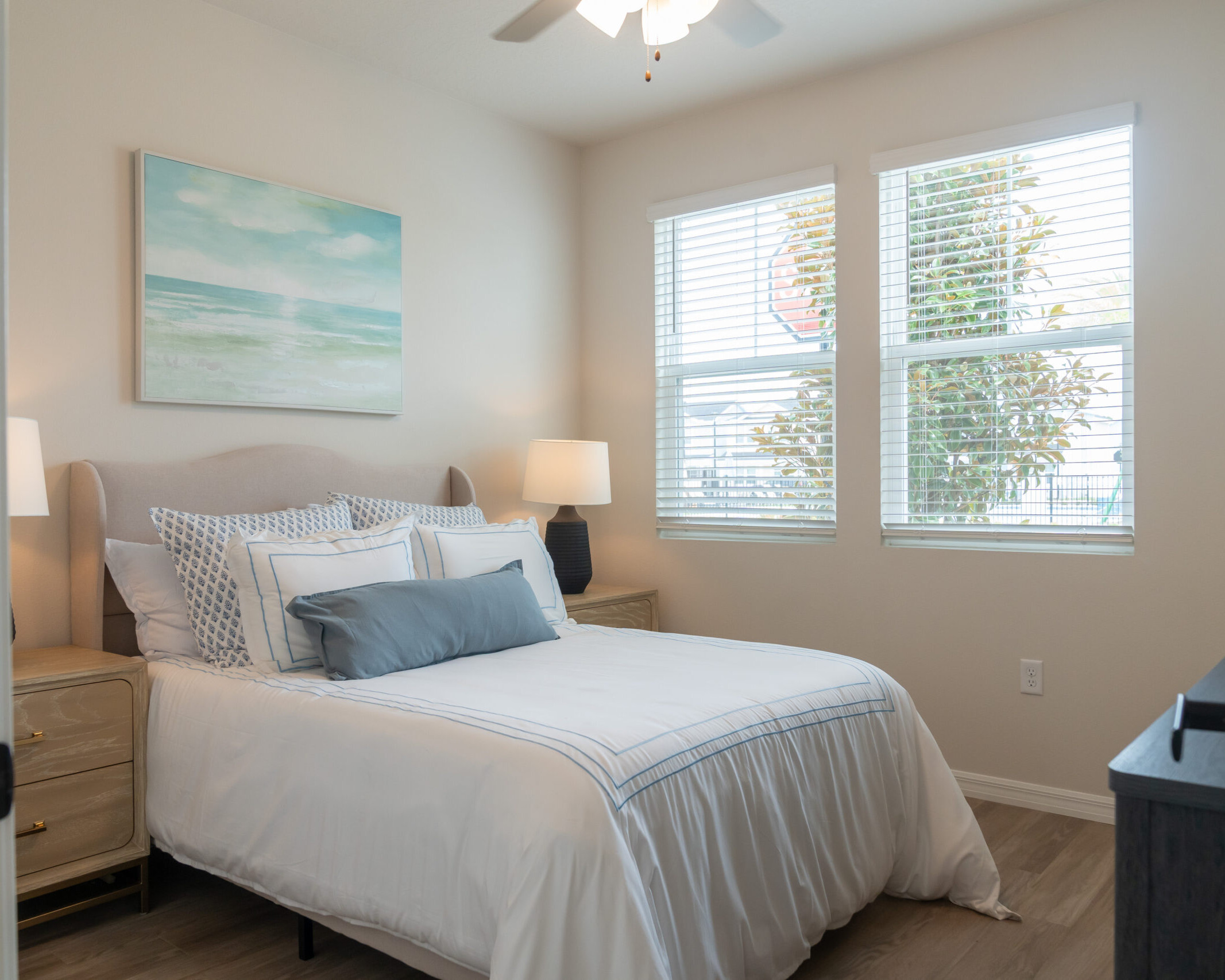 bedroom of Daytona Beach rental home