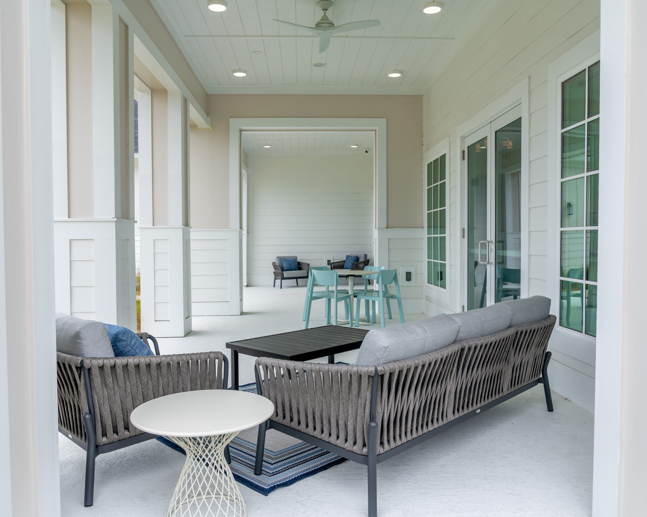 The Eleanor Daytona Beach seating area
