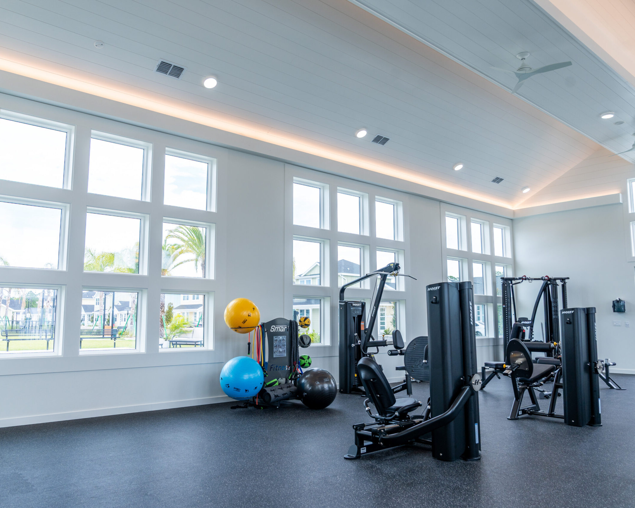 JLM Living's The Eleanor Daytona Beach gym