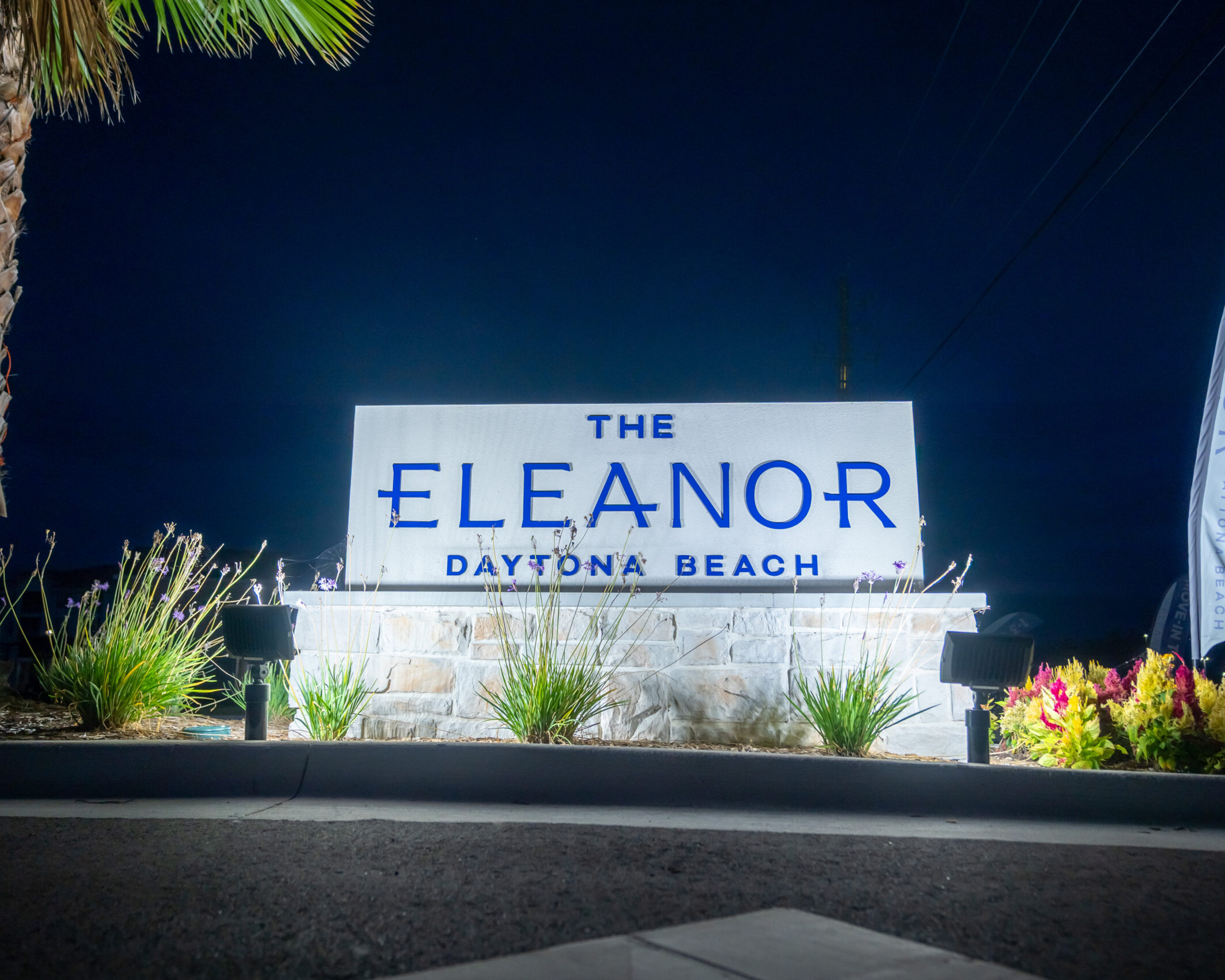 JLM Living's The Eleanor Daytona Beach sign