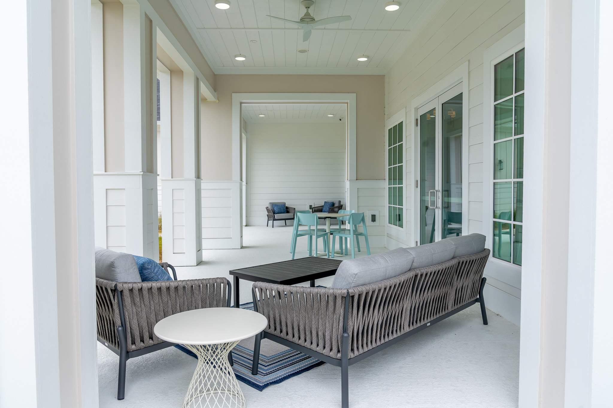 outdoor patio seating