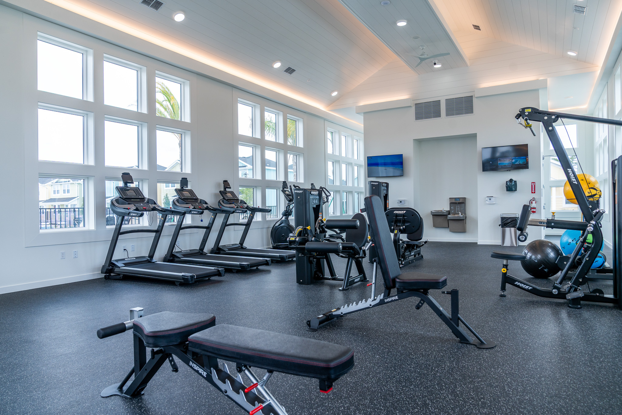 modern large gym